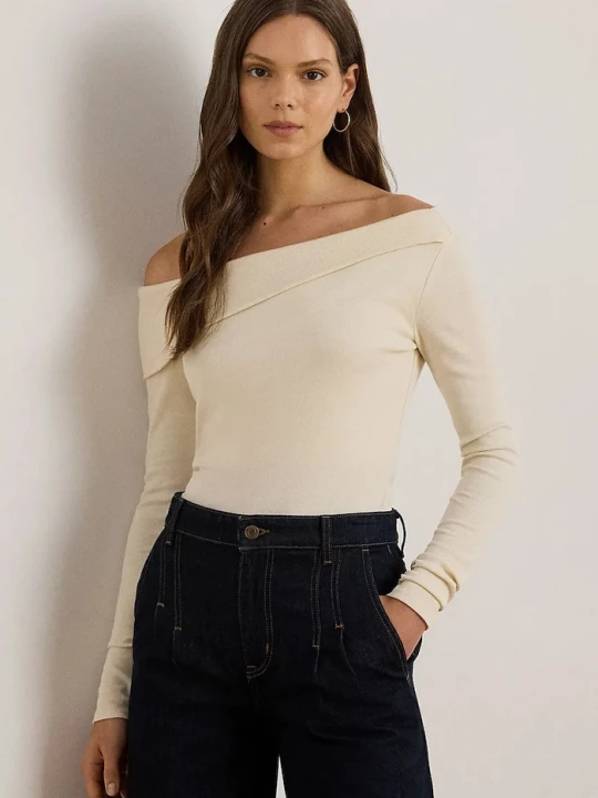Zdjęcie produktu Lauren Ralph Lauren sweter beżowy