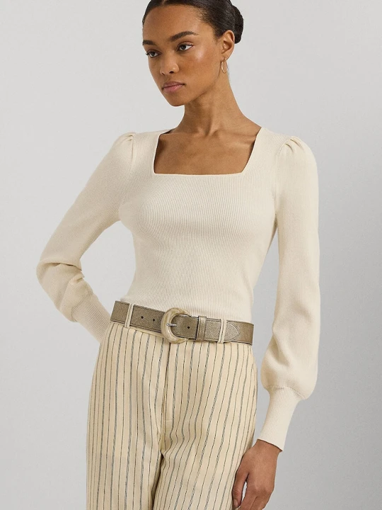 Zdjęcie produktu Lauren Ralph Lauren sweter beżowy
