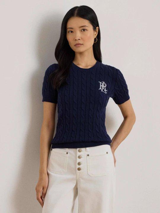 Zdjęcie produktu LAUREN RALPH LAUREN Sweter GASSED | Relaxed fit granatowy