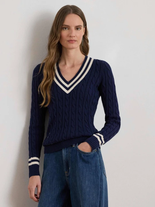 Zdjęcie produktu LAUREN RALPH LAUREN Sweter | Regular Fit granatowy