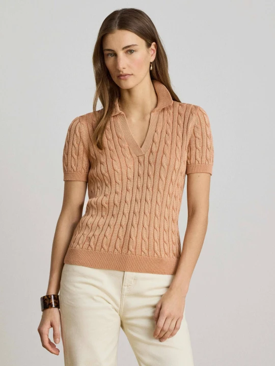 Zdjęcie produktu LAUREN RALPH LAUREN Sweter | Relaxed fit beżowy