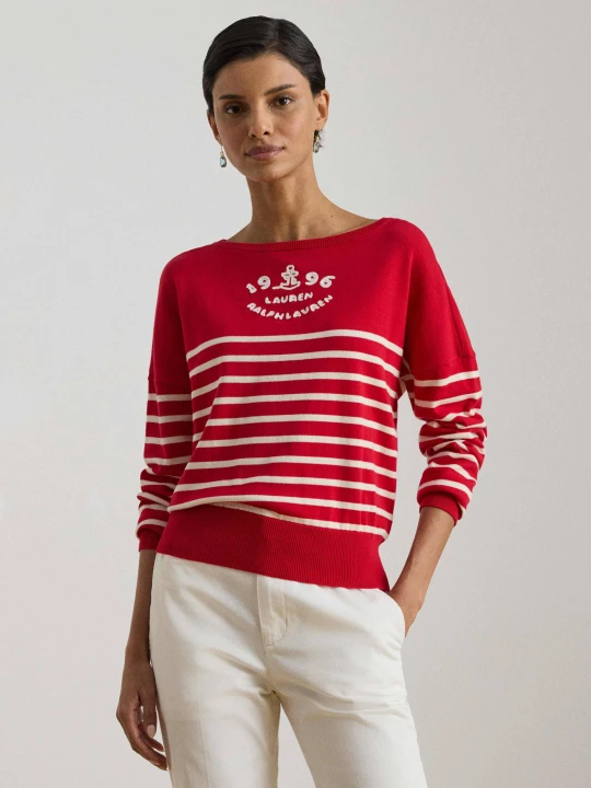Zdjęcie produktu LAUREN RALPH LAUREN Sweter | Relaxed fit czerwony