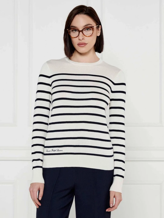Zdjęcie produktu LAUREN RALPH LAUREN Sweter SHAVONNE | Regular Fit ecru