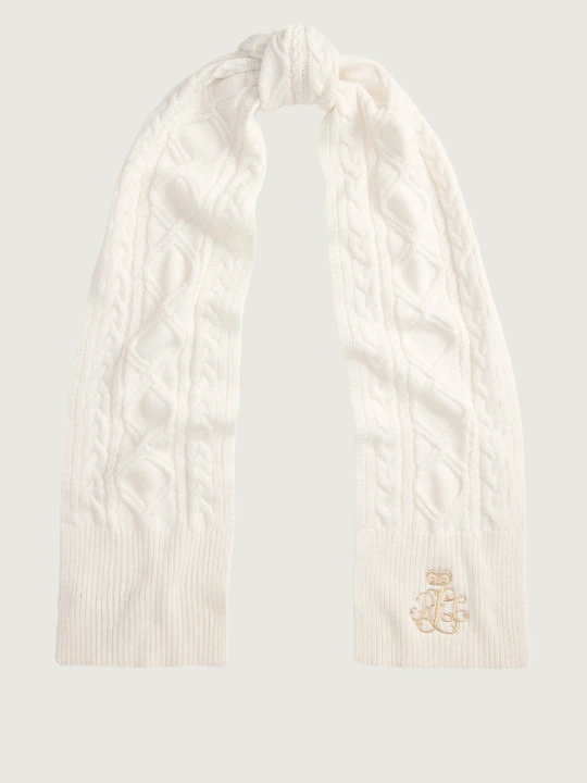Zdjęcie produktu LAUREN RALPH LAUREN Szal | z dodatkiem wełny ecru