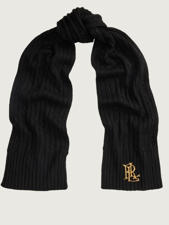 Zdjęcie produktu LAUREN RALPH LAUREN Szal | z dodatkiem wełny czarny