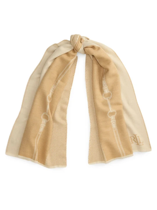 Zdjęcie produktu LAUREN RALPH LAUREN Szalik 454P23540001 Beżowy jasny