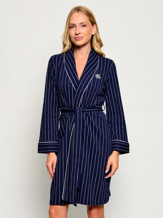 Zdjęcie produktu LAUREN RALPH LAUREN Szlafrok granatowy