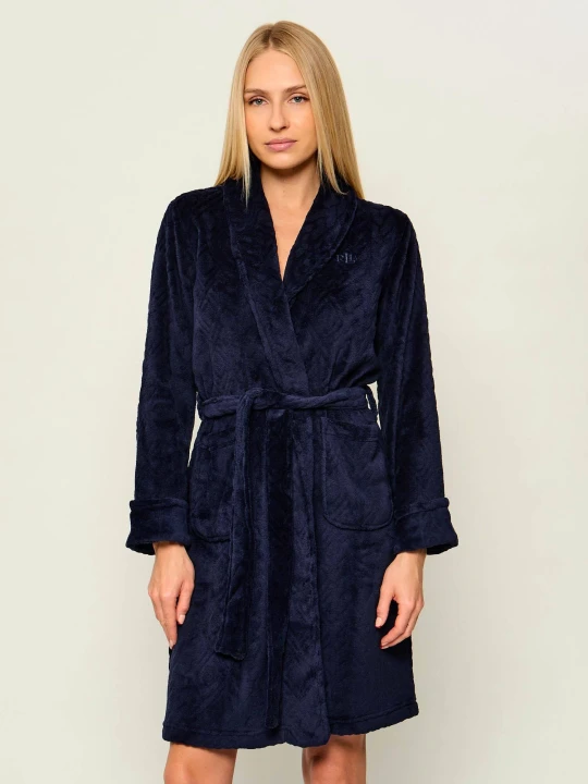 Zdjęcie produktu LAUREN RALPH LAUREN Szlafrok granatowy