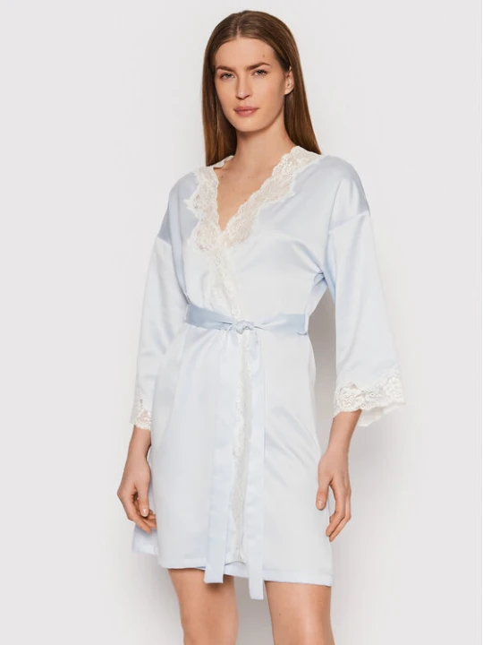 Zdjęcie produktu LAUREN RALPH LAUREN Szlafrok I8141226 Niebieski jasny