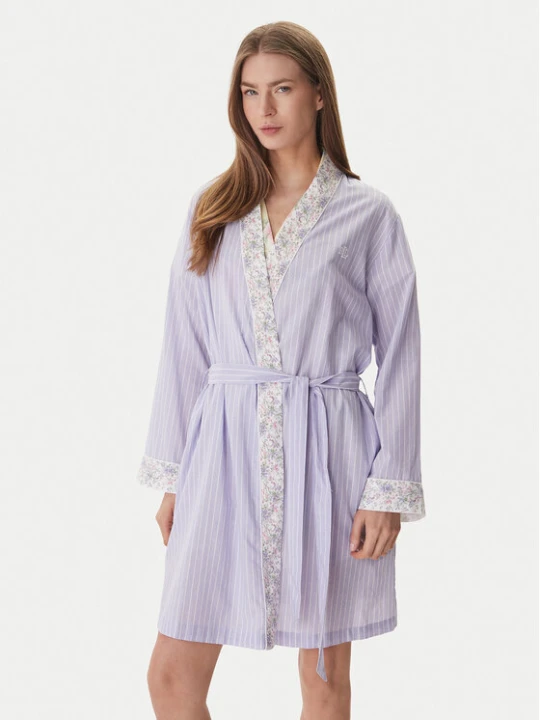 Zdjęcie produktu LAUREN RALPH LAUREN Szlafrok ILN42497 Fioletowy