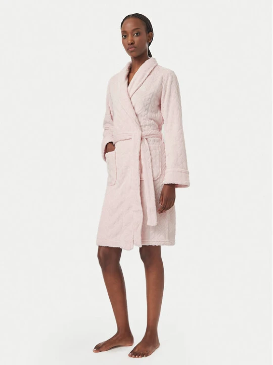 Zdjęcie produktu LAUREN RALPH LAUREN Szlafrok ILN42534 Różowy jasny