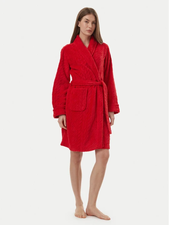 Zdjęcie produktu LAUREN RALPH LAUREN Szlafrok ILN42534F Czerwony
