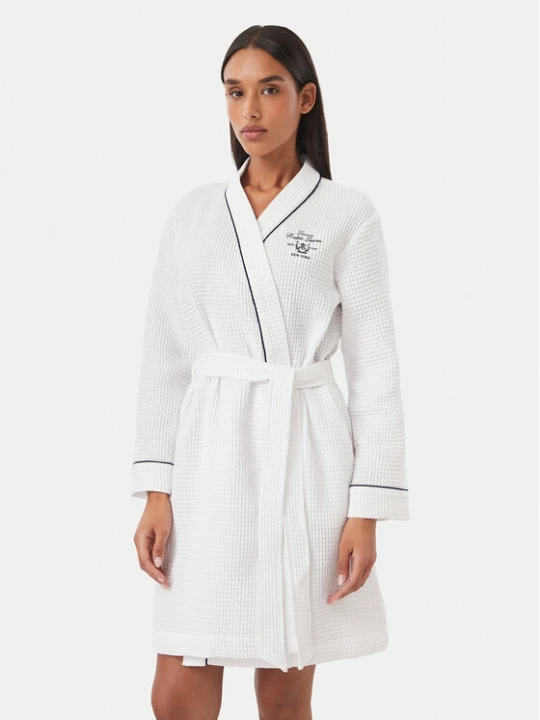 Zdjęcie produktu LAUREN RALPH LAUREN Szlafrok ILN42547 Biały