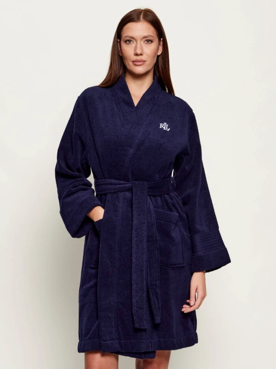Zdjęcie produktu LAUREN RALPH LAUREN Szlafrok | Regular Fit granatowy