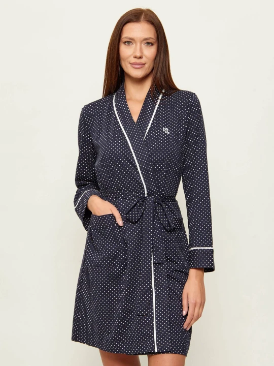 Zdjęcie produktu LAUREN RALPH LAUREN Szlafrok | Regular Fit granatowy