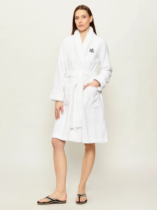 Zdjęcie produktu LAUREN RALPH LAUREN Szlafrok | Regular Fit biały