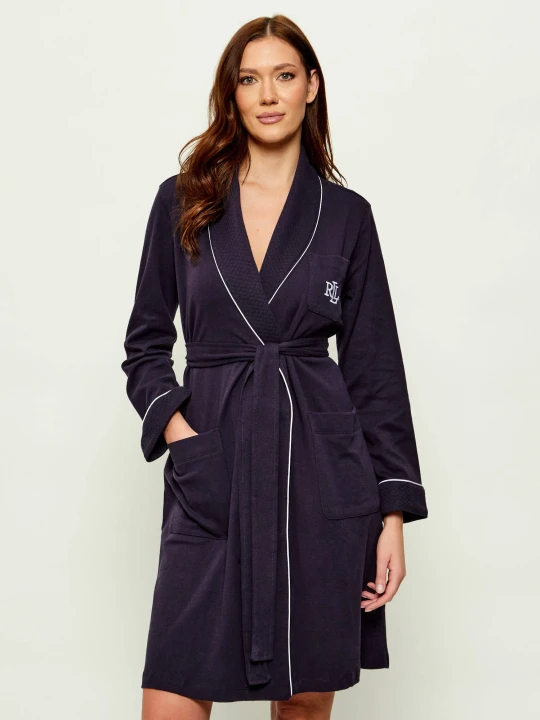 Zdjęcie produktu LAUREN RALPH LAUREN Szlafrok | Regular Fit granatowy