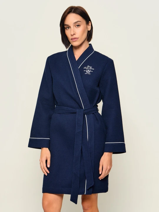 Zdjęcie produktu LAUREN RALPH LAUREN Szlafrok | Regular Fit granatowy