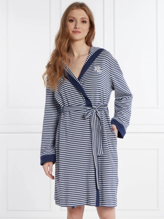 Zdjęcie produktu LAUREN RALPH LAUREN Szlafrok | Relaxed fit granatowy