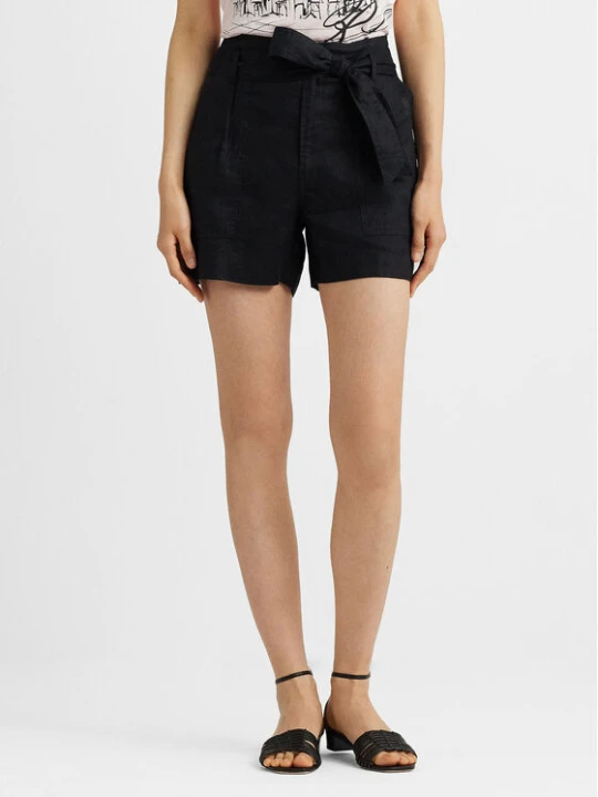 Zdjęcie produktu Lauren Ralph Lauren Szorty materiałowe 200862092001 Czarny Regular Fit