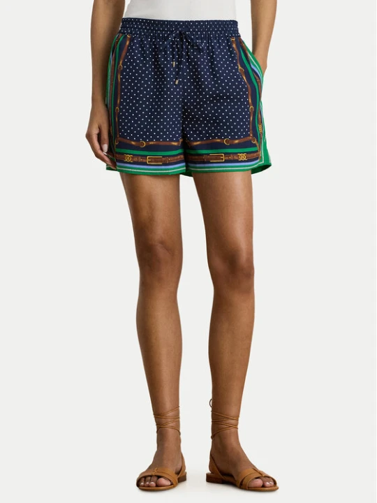Zdjęcie produktu LAUREN RALPH LAUREN Szorty materiałowe 200B20822001 Granatowy Regular Fit