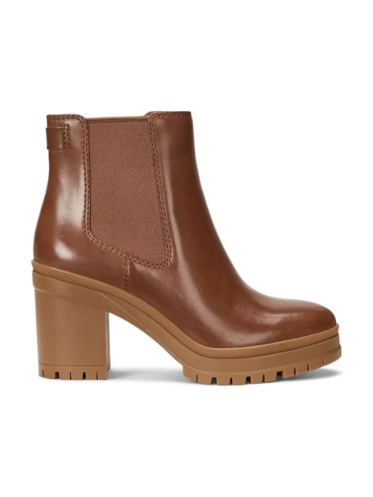 Zdjęcie produktu Lauren Ralph Lauren sztyblety skórzane Cailie brązowy