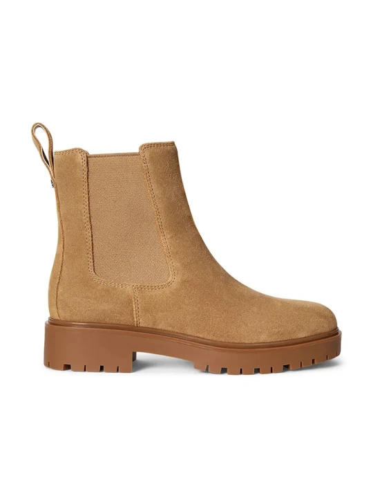 Zdjęcie produktu Lauren Ralph Lauren sztyblety zamszowe Allyson brązowy