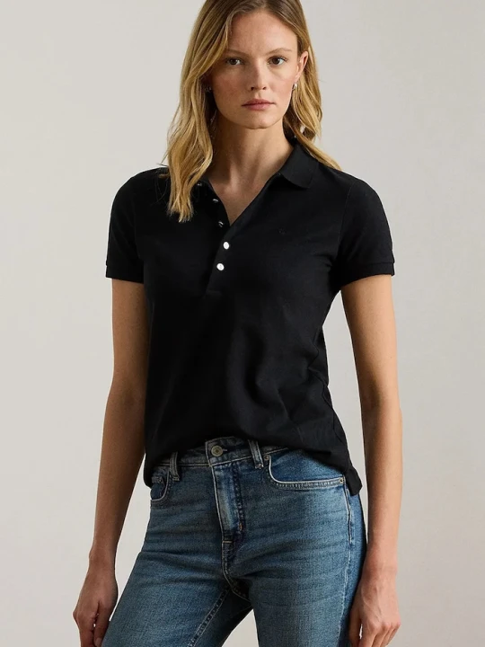 Zdjęcie produktu Lauren Ralph Lauren - T-shirt 200679219003 czarny