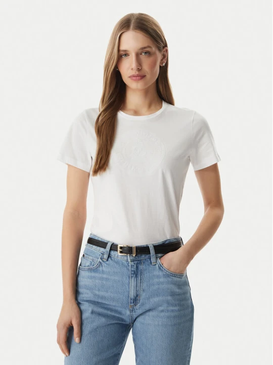 Zdjęcie produktu LAUREN RALPH LAUREN T-Shirt 200P09106004 Biały Relaxed Fit