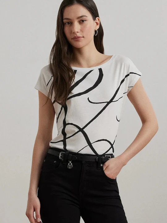 Zdjęcie produktu Lauren Ralph Lauren t-shirt biały