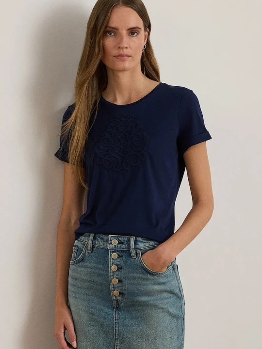 Zdjęcie produktu Lauren Ralph Lauren t-shirt granatowy