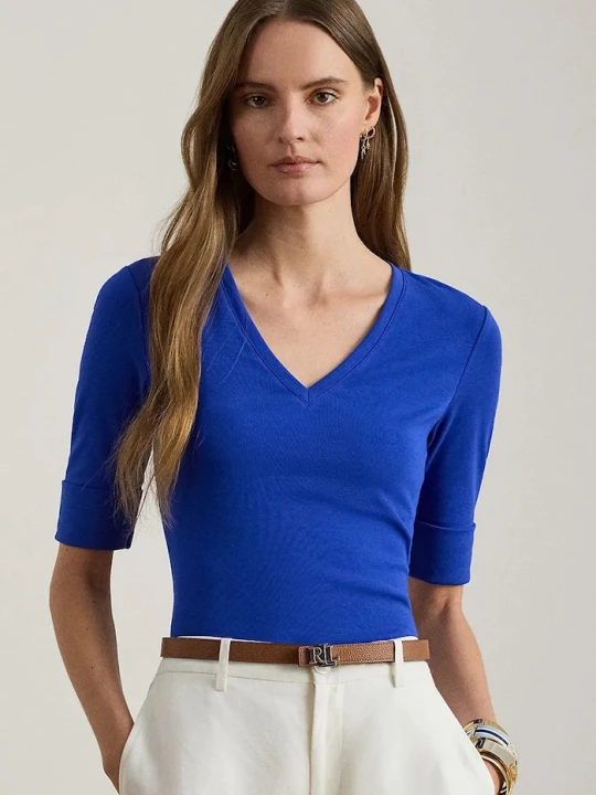 Zdjęcie produktu Lauren Ralph Lauren t-shirt niebieski