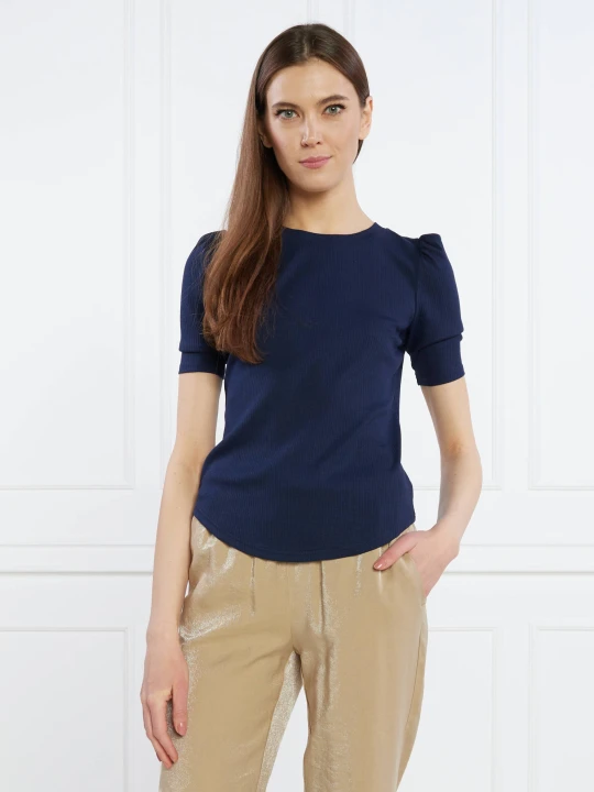 Zdjęcie produktu LAUREN RALPH LAUREN T-shirt DOYANIS | Slim Fit granatowy