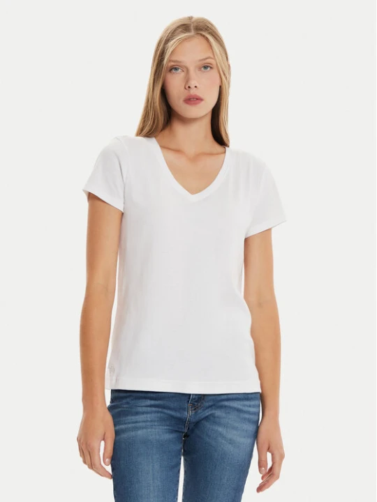 Zdjęcie produktu LAUREN RALPH LAUREN T-Shirt ILN62373 Biały Regular Fit