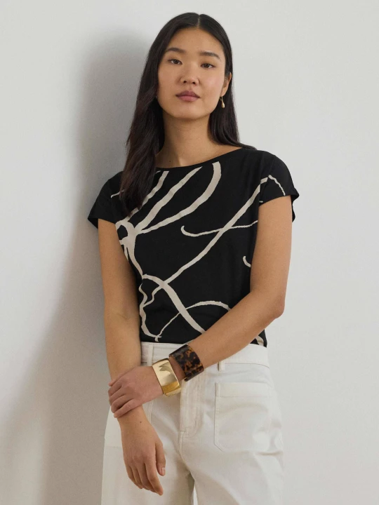Zdjęcie produktu LAUREN RALPH LAUREN T-shirt | Regular Fit czarny