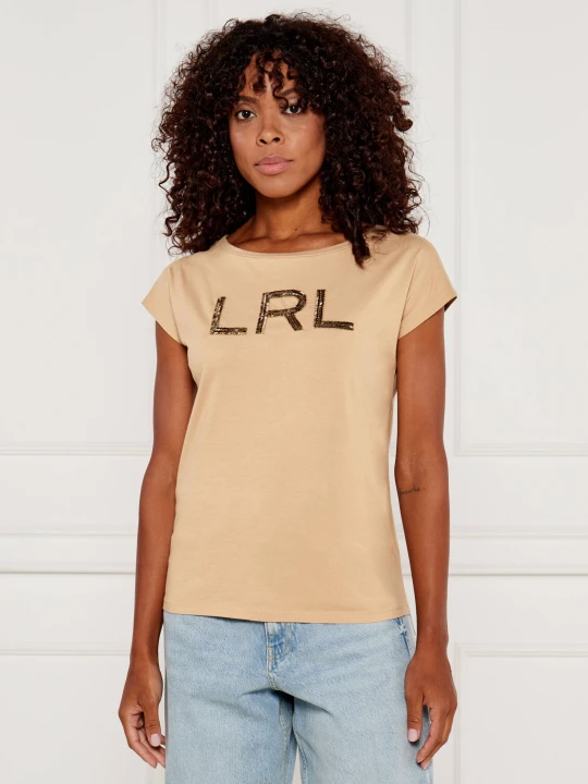 Zdjęcie produktu LAUREN RALPH LAUREN T-shirt | Relaxed fit beżowy