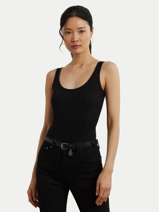 Zdjęcie produktu LAUREN RALPH LAUREN Top 200704777005 Czarny Slim Fit