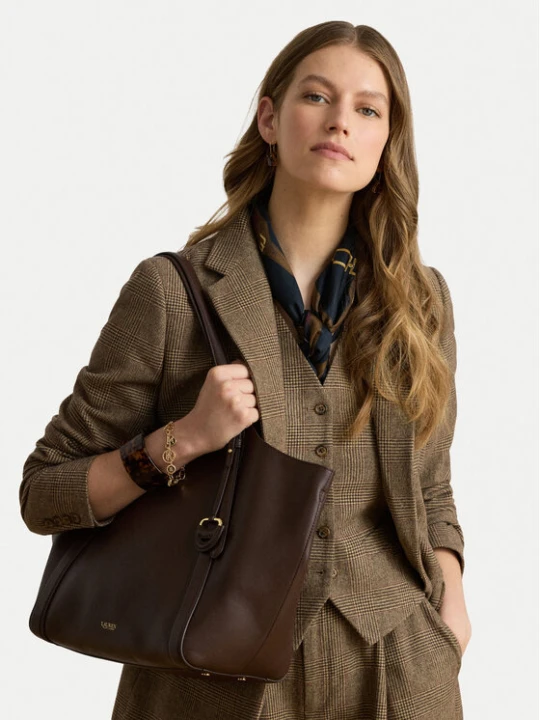 Zdjęcie produktu LAUREN RALPH LAUREN Torebka 431P18709005 Brązowy ciemny
