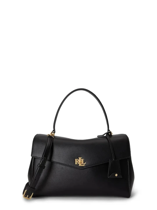 Zdjęcie produktu Lauren Ralph Lauren torebka damska skórzana czarny