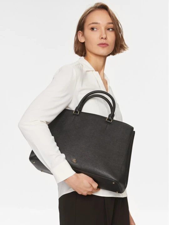 Zdjęcie produktu Lauren Ralph Lauren Torebka Hanna 37 431898556005 Czarny