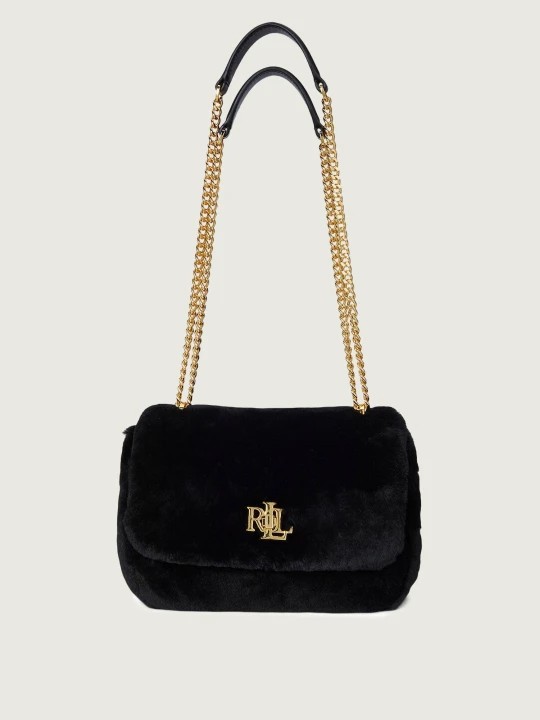 Zdjęcie produktu LAUREN RALPH LAUREN Torebka na ramię Sophee | z dodatkiem skóry czarny