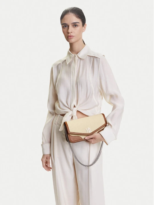 Zdjęcie produktu LAUREN RALPH LAUREN Torebka Sawyer 431966774001 Kremowy