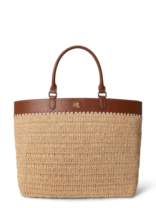 Zdjęcie produktu Lauren Ralph Lauren torebka shopper damska brązowy