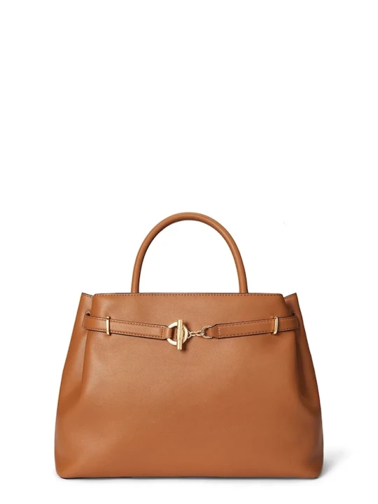 Zdjęcie produktu Lauren Ralph Lauren torebka crossbody damska skórzana czarny