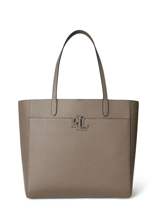 Zdjęcie produktu Lauren Ralph Lauren torebka skórzana brązowy
