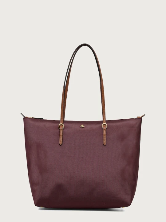 Zdjęcie produktu Lauren Ralph Lauren torebka tote damska bordowy