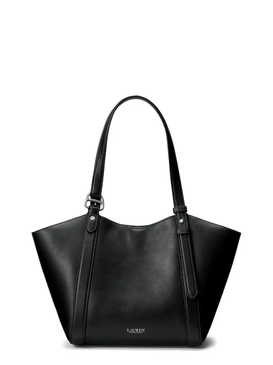 Zdjęcie produktu Lauren Ralph Lauren torebka tote damska skórzana czarny