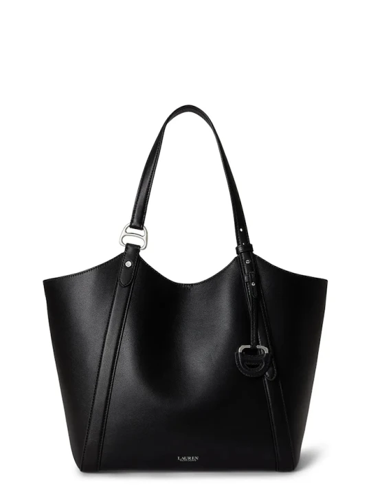 Zdjęcie produktu Lauren Ralph Lauren torebka tote damska skórzana czarny