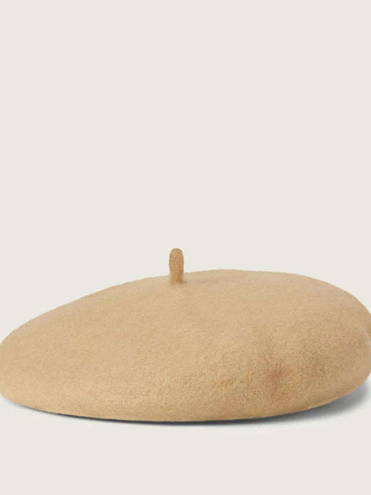 Zdjęcie produktu LAUREN RALPH LAUREN Wełniany beret beżowy