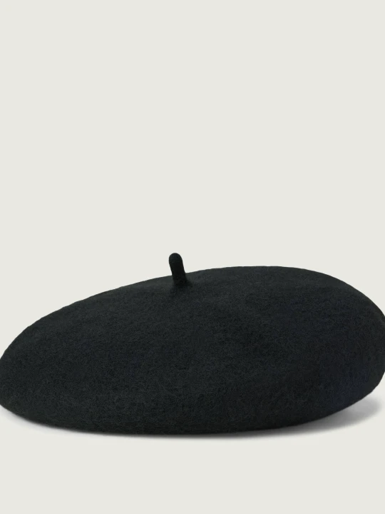 Zdjęcie produktu LAUREN RALPH LAUREN Wełniany beret czarny